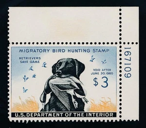 UNITED STATES (US) RW26 MINT VF HINGED $3 LABRADOR - Picture 1 of 2
