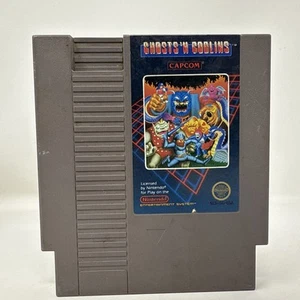 NES Ghosts 'n Goblins (Nintendo Entertainment System, 1986) Authentic Tested! - Picture 1 of 4