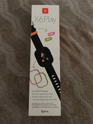 Xplora X6 Play Kids Smartwatch Android Schwarz - Bild 1 von 4