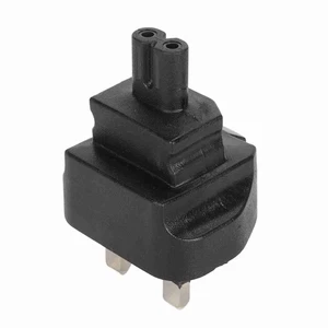 4x To IEC320 C7 Power Adapter 3250W Copper PVC IEC320 Power Adapter For Lapt NEW - Afbeelding 1 van 12