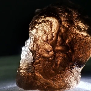 45GR PERLA DE FUEGO AGNI MANITITA NATURAL INDONESIA TECTITA - Imagen 1 de 15