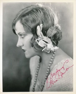 Gloria Swanson Actress Autographed/Inscribed Vintage 8x10 B/W Photo JSA 180344 - Picture 1 of 3