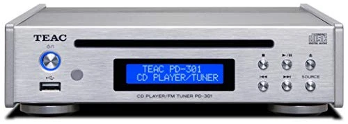 TEAC CD player FM tuner PD-301-X Silver - Image 1 of 2