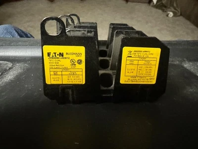 EATON Bussmann 系列保险丝块支架 JM60060-xmw12 600V-60A — 第 1/4 张图片