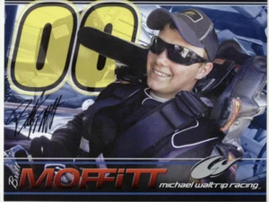 BRETT MOFFITT 2011 SIGNED MICHAEL WALTRIP K&N POSTCARD - Picture 1 of 1