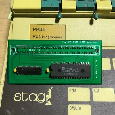 Stag PP39 EPROM Programmeur 4Mbit RAM Extension - Photo 1/4