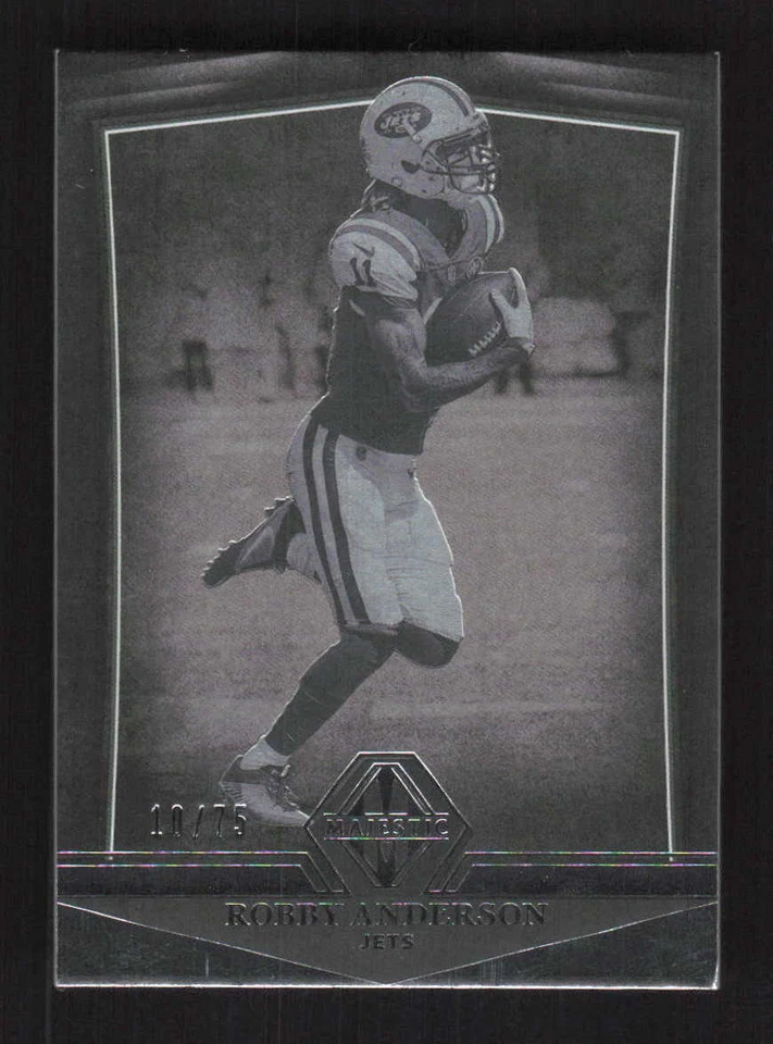Robby Anderson 2018 Panini Majestic New York Jets #/75 #76 - Image 1 of 2