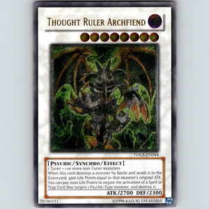 Yugioh Thought Ruler Archfiend TDGS-EN044 Unlimited Ultimate Rare Holo - NM π - Picture 1 of 2