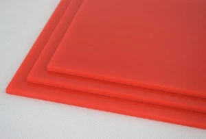 Acrylic sheet Perspex panel 4mm Coloured solid red Glossy Splash back - Picture 1 of 7
