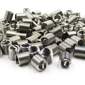 UNC 1/4"" 5/16"" 3/8"" 1/2"" Spiralgewinde Einsätze Draht Einsatz Gewinde Reparatur 304SS - Bild 1 von 12