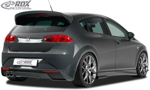 RDX Heckansatz für SEAT Leon 1P Facelift 09+ Heck Ansatz Schürze Diffusor Hinten - Bild 1 von 6