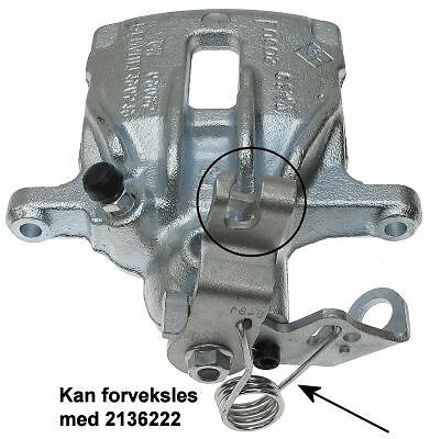 REAR RIGHT BRAKE CALIPER FOR RENAULT VAUXHALL FIAT NISSAN VIVARO MBC1144R MINTEX - Image 1 of 3