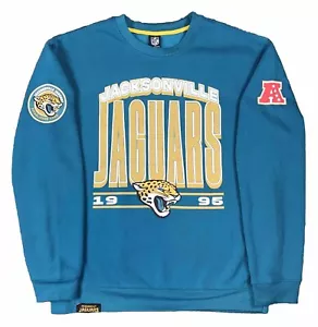 Maglione pullover girocollo calcio NFL Team Apparel Jacksonville Jaguars uomo - Foto 1 di 10