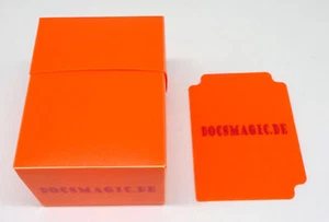 4 cajas de mazo Docsmagic.de naranja completo + divisor de cartas - caja de cartas - PKM YGO MTG - Imagen 1 de 5