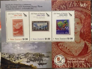 New Zealand 2005 National Stamp Show Miniature Sheet - Picture 1 of 1