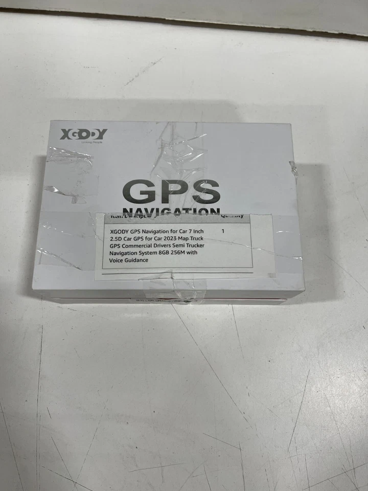 XGODY 7'' TRUCK CAR Navigation GPS Navigator - Image 1 of 2