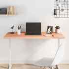 vidaXL Desk Top 110x55x2.5 cm Solid Wood Beech