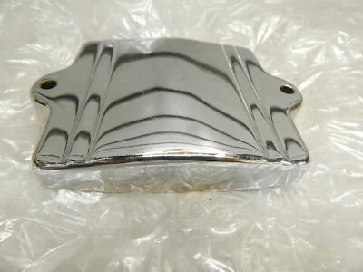 Cubierta de batería cromada 6V Harley Panhead Knucklehead UL Flathead Hydra Duo Glide Foto 1 de 4