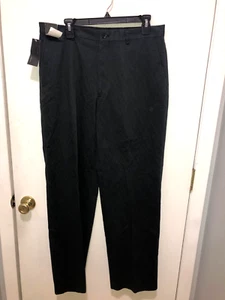 NWT Claiborne Mens 34X32 Cotton Flat Front Micro Dot Print Pants NEW - Picture 1 of 3