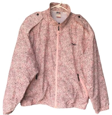 Conjunto de chaqueta y pantalón vintage de chándal M tiro alto de nailon rudo forrado en EE. UU. Foto 1 de 4