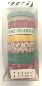 Heidi Swapp SHINE ON Washi Tape set~BNIP~Quick Ship!! SO Cute! - Picture 1 of 2
