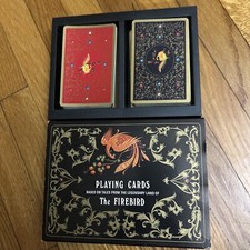 THE FIREBIRD 2 Decks CARDS Artist: YURY SHAKOV for Lucy Maxym Collections