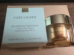 Estee Lauder Revitalizing Supreme + Youth Power Creme 25 SPF 1.7 oz 50 mL NIB - Picture 1 of 5