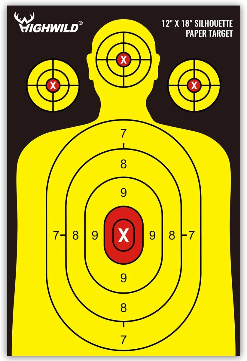Airgun Plinking Targets - Bird & Bear Head Spinner Targets For BB Gun Practice