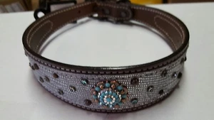 Weaver Leather Montana Sky Collar, 1 x 25-Inch Rich Brown 06-1859-25 - Picture 1 of 3
