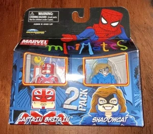 Minimates MARVEL "CAPTAIN BRITAIN & SHADOWCAT" - Picture 1 of 1
