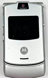 Motorola / Lenovo Klapphandy RAZR V3 BR50 Farbe: Silber - Bild 1 von 6