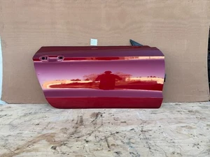 FORD MUSTANG GT 2015-2023 OEM RIGHT PASSENGER DOOR SHELL ASSEMBLY (RED) - Picture 1 of 10