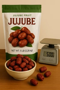 5 LB Dried Jujube Red Dates Sundried Natural USA SELLER! - Picture 1 of 1