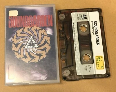 SOUNDGARDEN - BADMOTORFINGER (1991) CASSETTE MADE IN TURKEY - Image 1 of 2
