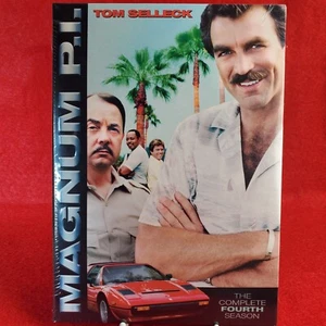MAGNUM P.I. Complete Fourth Season 4 80's Classic TV Show DVD Action Tom Selleck - Picture 1 of 7