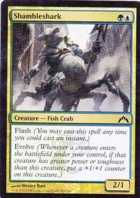 Shambleshark Gatecrash Magic the Gathering MTG x1 - Image 1 of 2