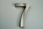 Numer domu 3D 7 stal nierdzewna V2A wys. 16cm filigranowa czcionka Arial więcej w sklepie