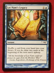 Magic The Gathering COLDSNAP THEME DECK LAT-NAM'S LEGACY blue card ALLIANCES MTG - Foto 1 di 2