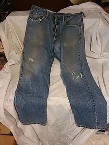 Levis 550 getragene/gebrauchte natürliche Distressed Posten #38-5 - Bild 1 von 3