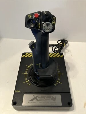 Saitek X-55 Pro-Flight Rhino Joystick Flight Simulation System READ Description - Image 1 of 4