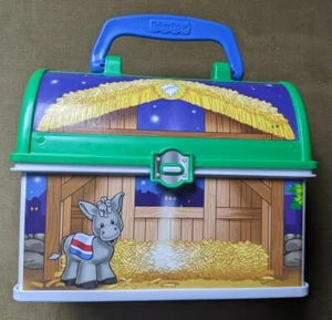 Fisher Price Little People OntheGo Nativity CarryCase ONLY 2008 Christmas feb22 - Picture 1 of 11