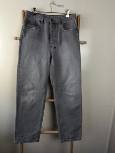 Tsubi Grey High Waisted Button Fly Jeans Size 28 - Picture 1 of 10