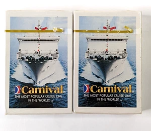 Carnival Cruises Playing Cards Most Popular Line in the World Sealed Collectible - Picture 1 of 3