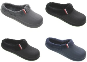 Herren Winter Clogs Warm Gefüttert Hausschuhe Gartenschuhe Gr. 41-4 - Bild 1 von 10