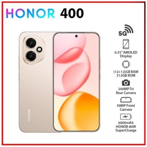 (New) Honor 400 5G GOLD 12GB+512GB Dual SIM Unlocked Android Mobile Phone - Bild 1 von 6