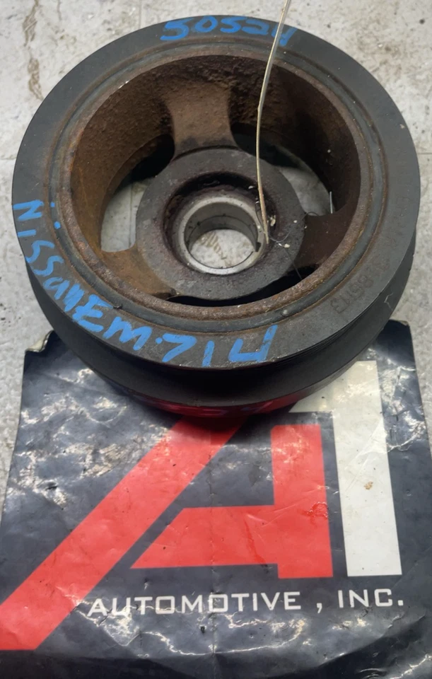 05-12 NISSAN PATHFINDER 09-13 EQUATOR 05-15 XTERRA Harmonic Balancer 4.0L OEM - Image 1 of 4