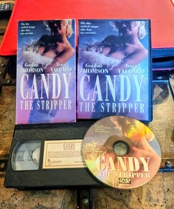 CANDY THE STRIPPER 1983 VHS DVD OOP TRACY VACCARO GORDON THOMSON Unrated  - Picture 1 of 2