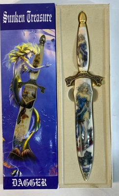 Sunken Treasure Fantasy Dagger Collectible 12" Knife  - Image 1 of 4