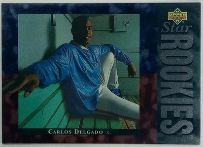 1994 Upper Deck - Carlos Delgado Rookie #8 RC - Image 1 of 3