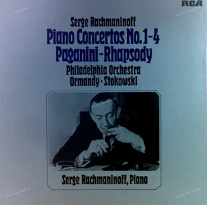 Serge Rachmaninoff, Ormandy - Stokowski - Piano Concertos No. 1-4. GER 3LP ' - Picture 1 of 1